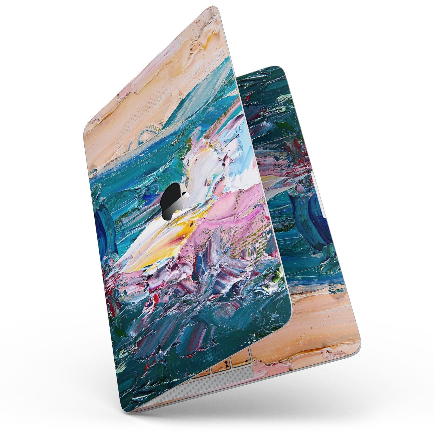 Abstract Oil Strokes - MacBook Pro with Touch Bar Skin Kit