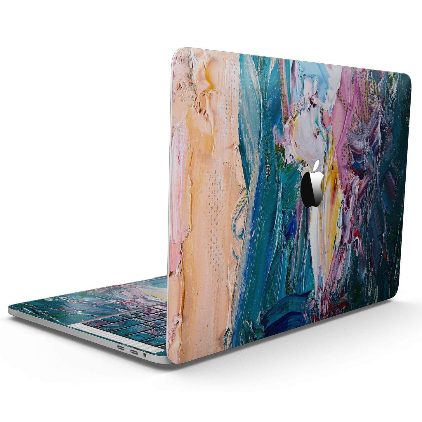 Abstract Oil Strokes - MacBook Pro with Touch Bar Skin Kit