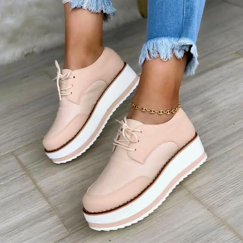 Tennis Thick Sole Vulcanized Shoes Autumn Women's Sneakers