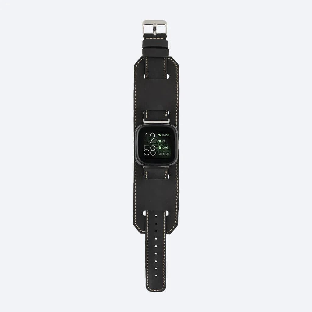Swansea Cuff FitBit Leather Watch Straps