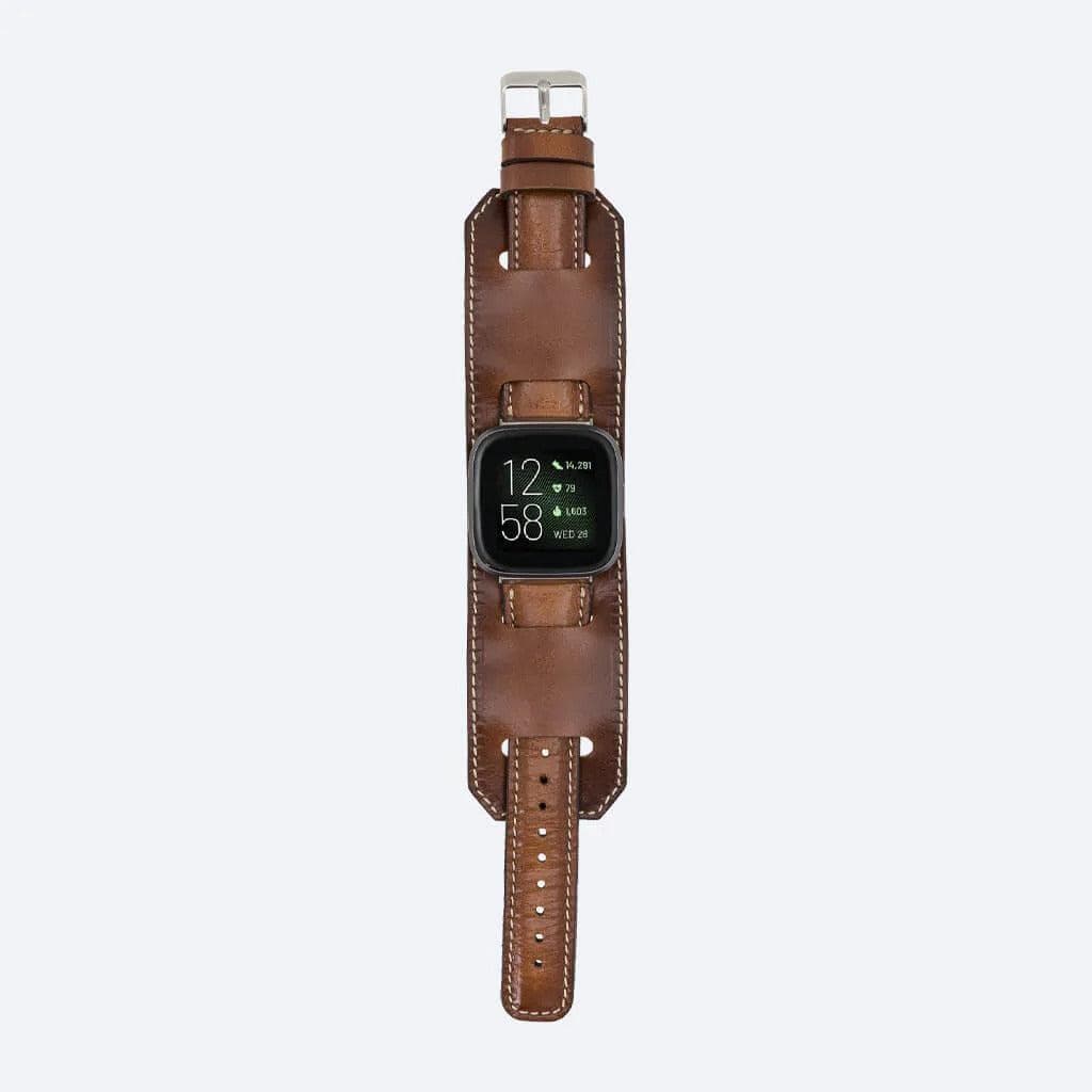 Swansea Cuff FitBit Leather Watch Straps