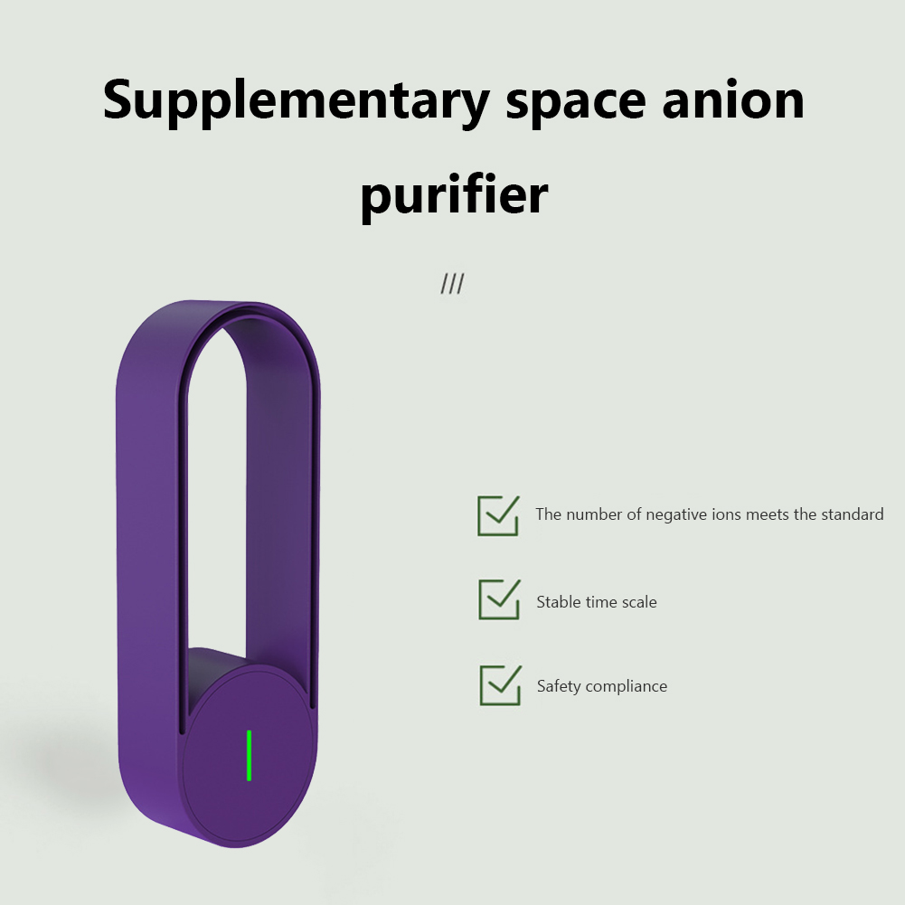 USB Negative Ion Air Purifier Toilet Anion Purification