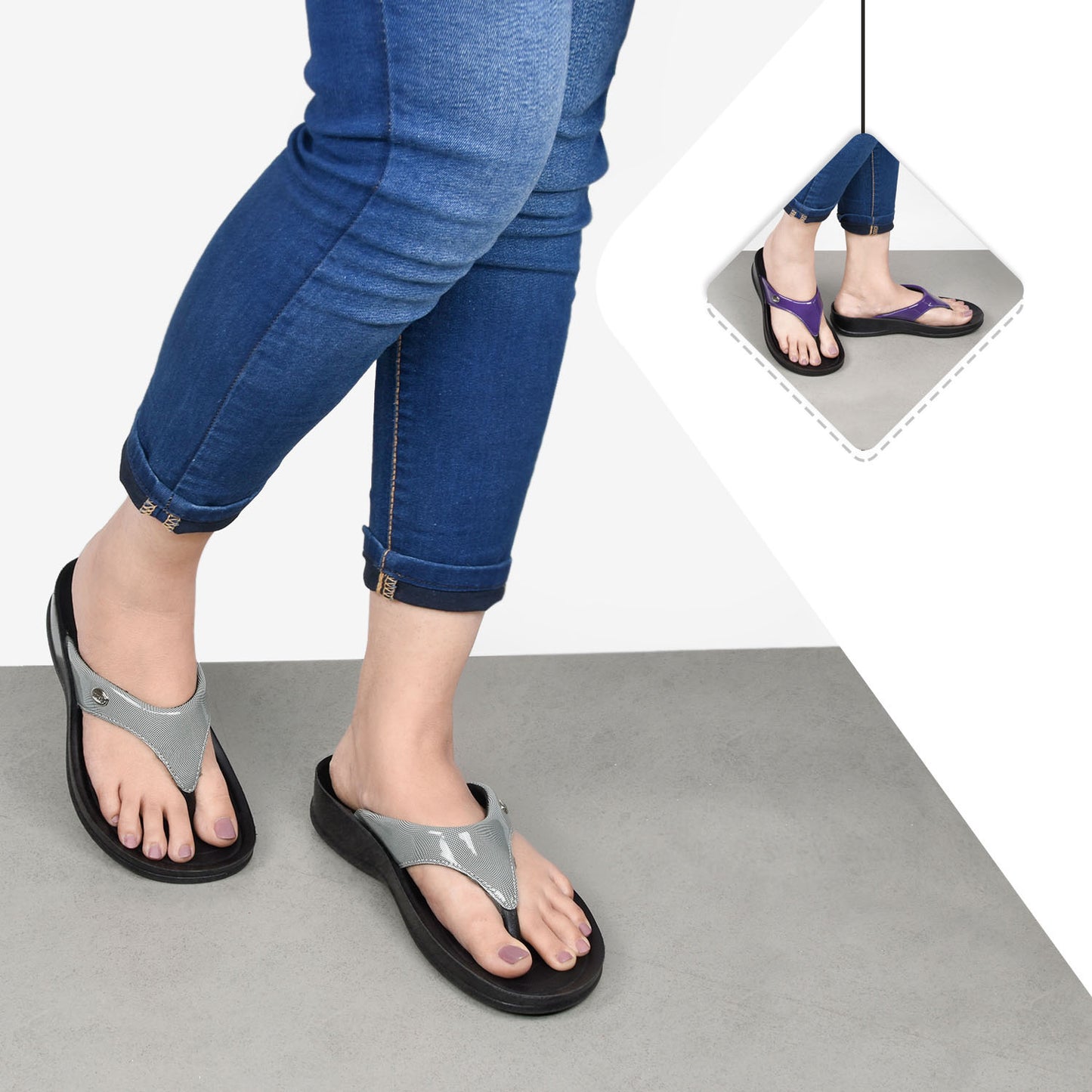 Aerosoft Tempeve Comfortable Women Thong Sandals